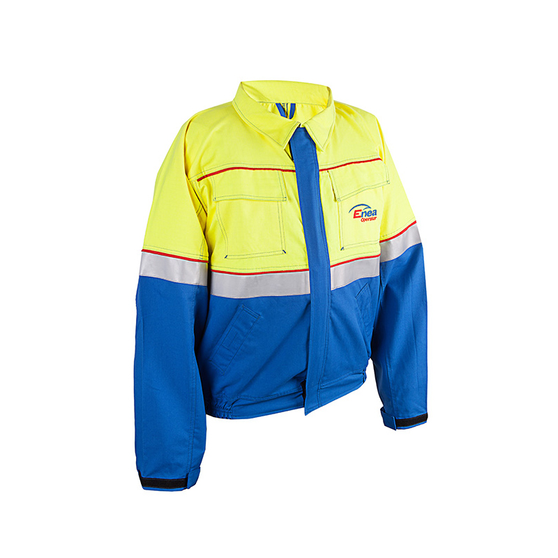 .BLUZA  TRUDNOPALNA-ANTYELEKTROSTATYCZNA Z OCHRONĄ NA ŁUK