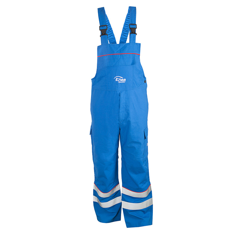 SPODNIE OGRODNICZKI TRUDNOPALNE-ANTYELEKTROSTATYCZNE  Z OCHRONA NA ŁUK